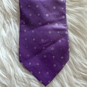 Calvin Klein Pattern Tie - Purple